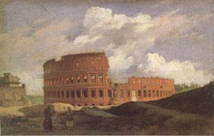 Achille-Etna Michallon View of the Colosseum at Rome (mk05) oil painting picture